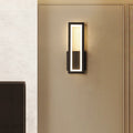 Iron Acrylic Rectangular Bedroom Wall Lamp