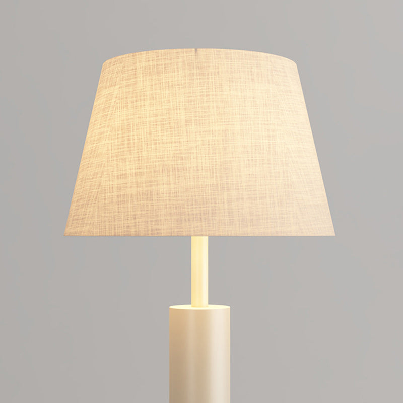 Iron Fabric Geometric Round Floor Lamp