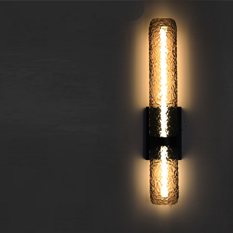 Iron Acrylic Water Wave Wall Lamp