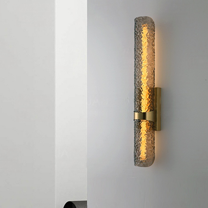 Iron Acrylic Water Wave Wall Lamp