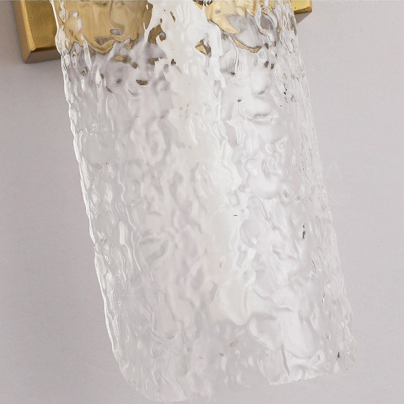Iron Acrylic Water Wave Wall Lamp