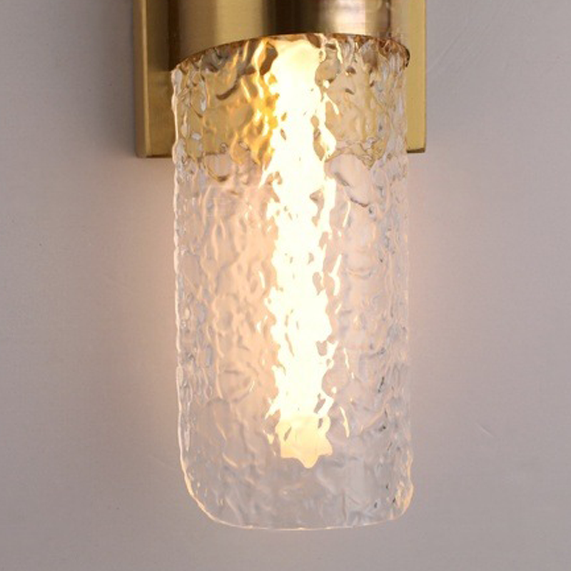 Iron Acrylic Water Wave Wall Lamp