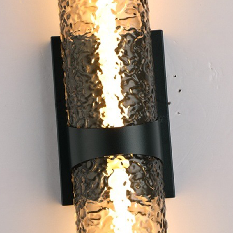 Iron Acrylic Water Wave Wall Lamp