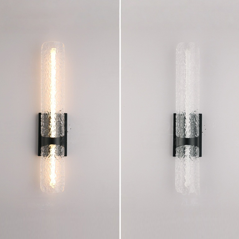 Iron Acrylic Water Wave Wall Lamp