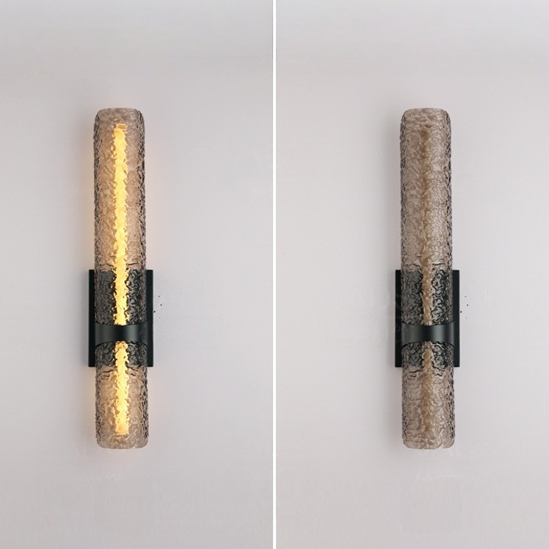 Iron Acrylic Water Wave Wall Lamp