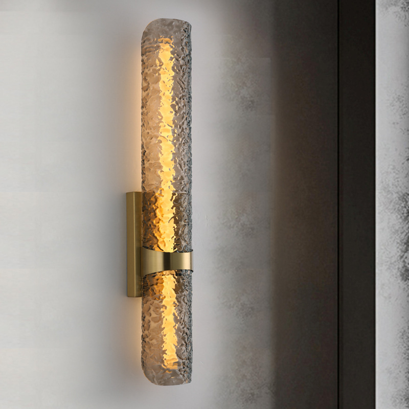 Iron Acrylic Water Wave Wall Lamp