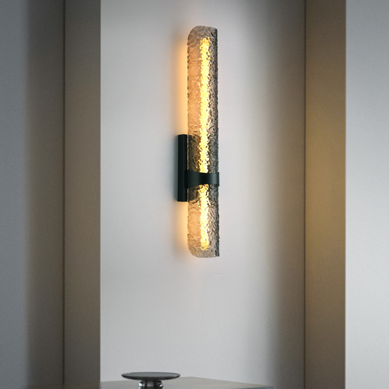 Iron Acrylic Water Wave Wall Lamp