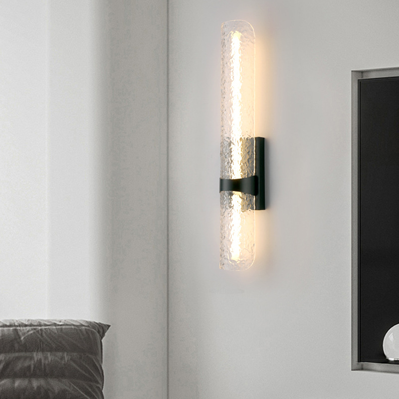 Iron Acrylic Water Wave Wall Lamp