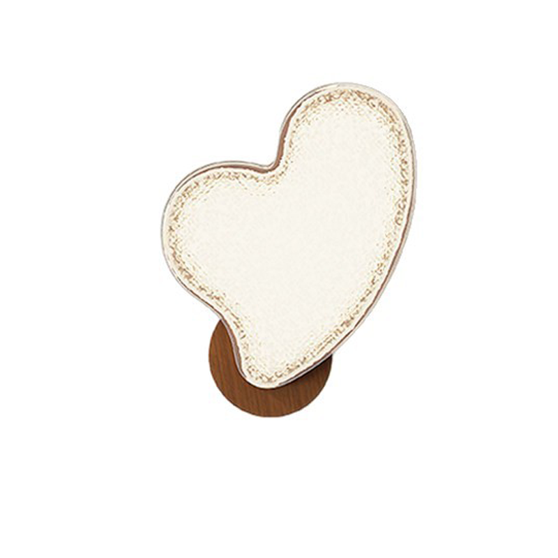 Hardware Acrylic Heart-Shaped Living Wall Lamp
