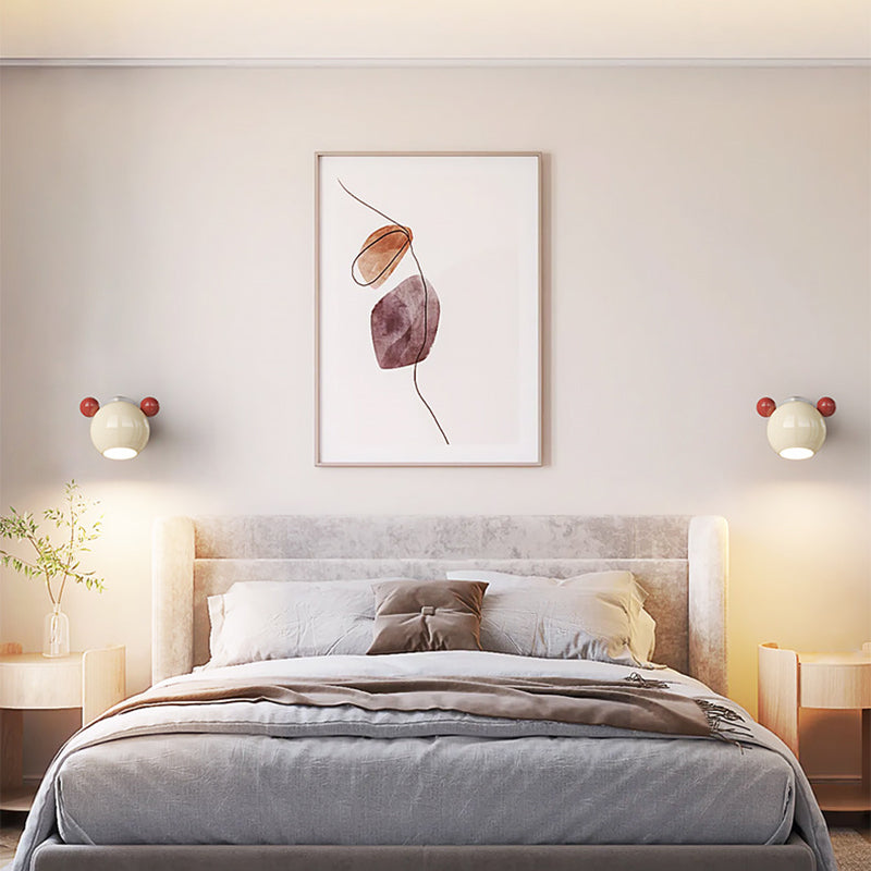 Iron Cartoon Bear Kids Wall Lamp