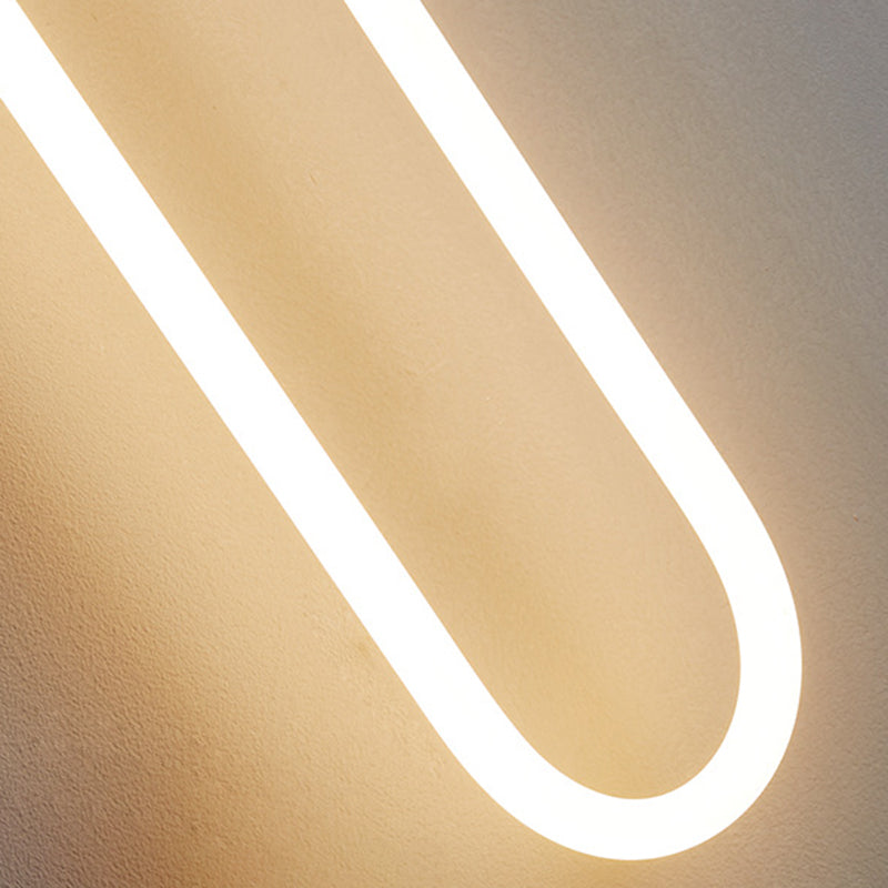 Brass Acrylic Oval Globe Wall Lamp