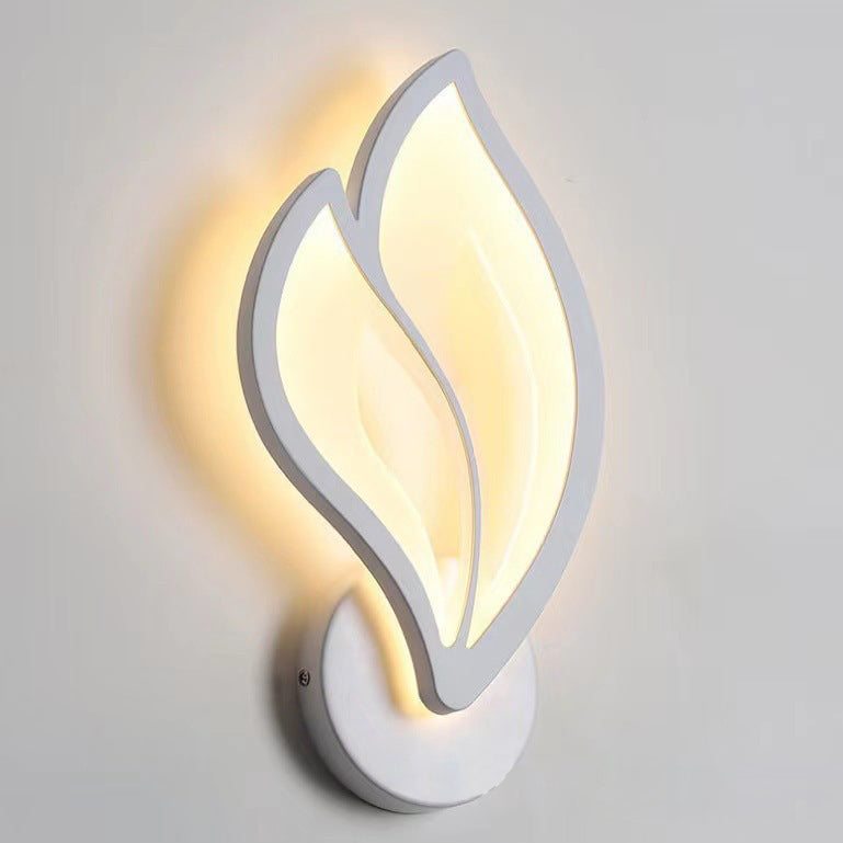 Acrylic Aluminum Iron Petal Wall Lamp