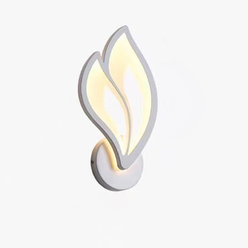 Acrylic Aluminum Iron Petal Wall Lamp