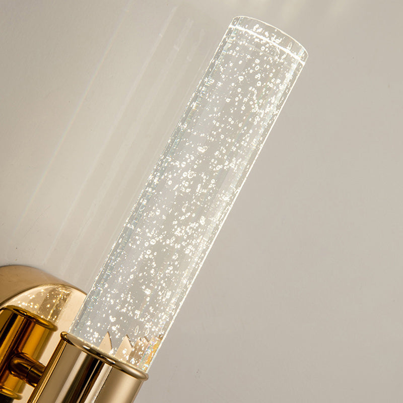 Acrylic Aluminum Crystal Bubble Wall Lamp