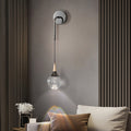 Crystal Ball Aluminum Iron Wall Lamp