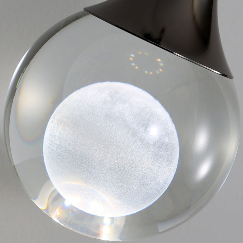 Crystal Ball Aluminum Iron Wall Lamp