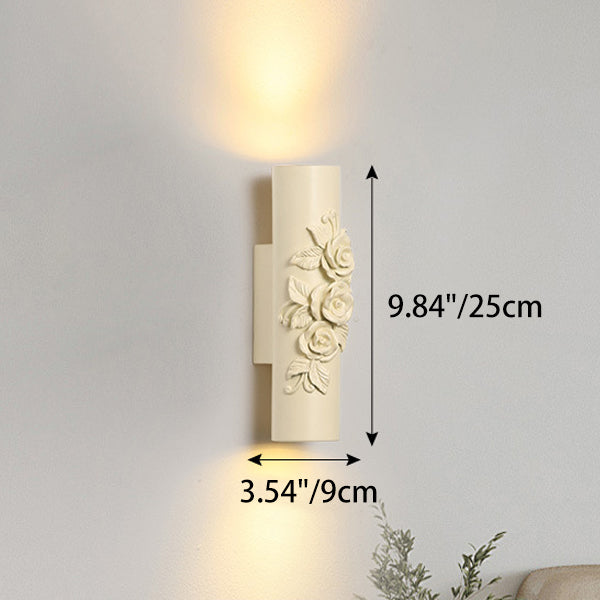 Resin Glass Metal Shell Wall Lamp