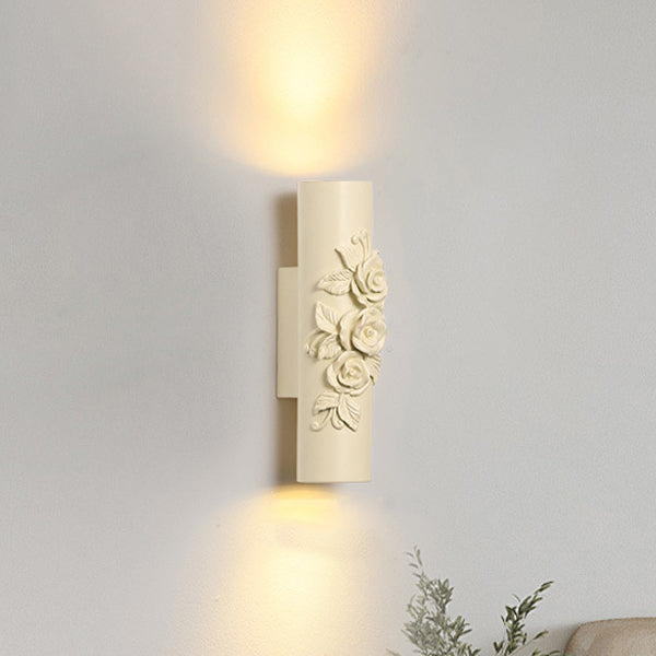 Resin Glass Metal Shell Wall Lamp