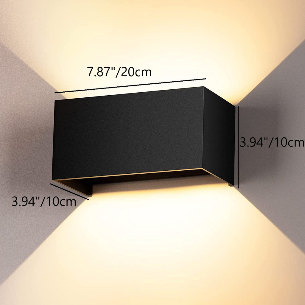 Aluminum Rectangular Patio Outdoor Light