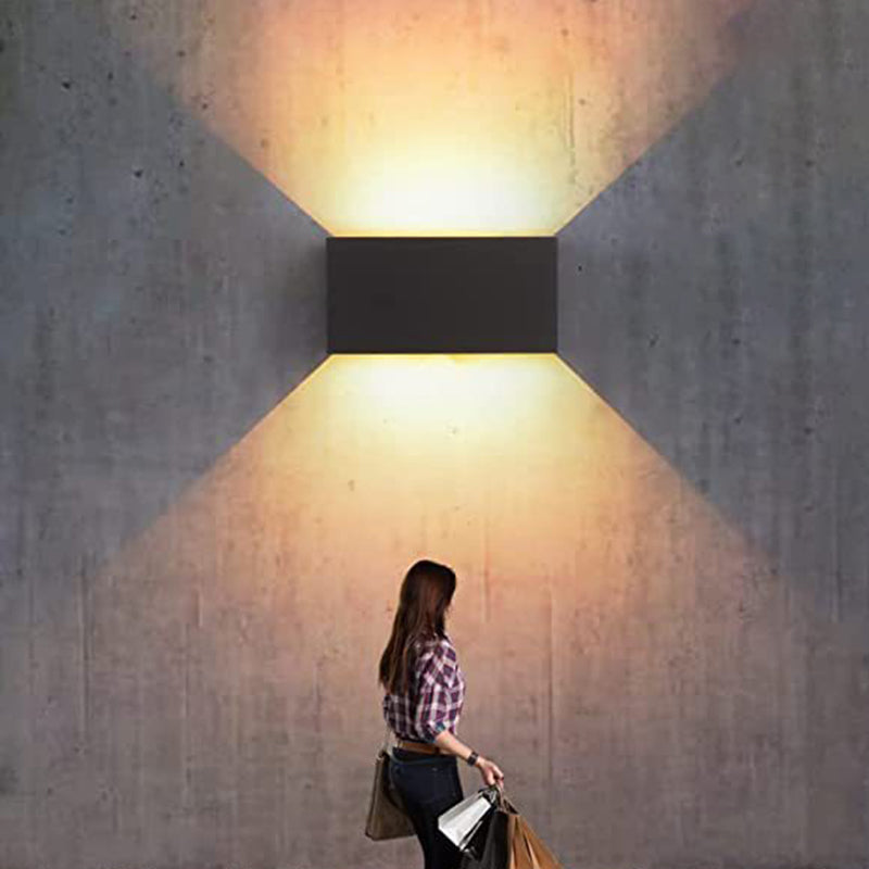 Aluminum Rectangular Patio Outdoor Light