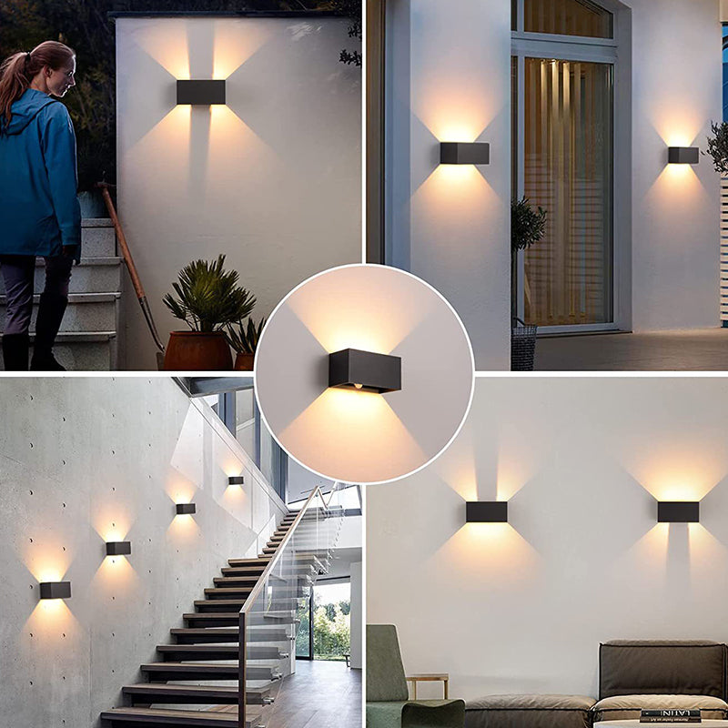 Aluminum Rectangular Patio Outdoor Light