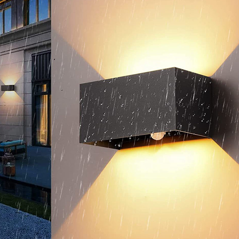 Aluminum Rectangular Patio Outdoor Light