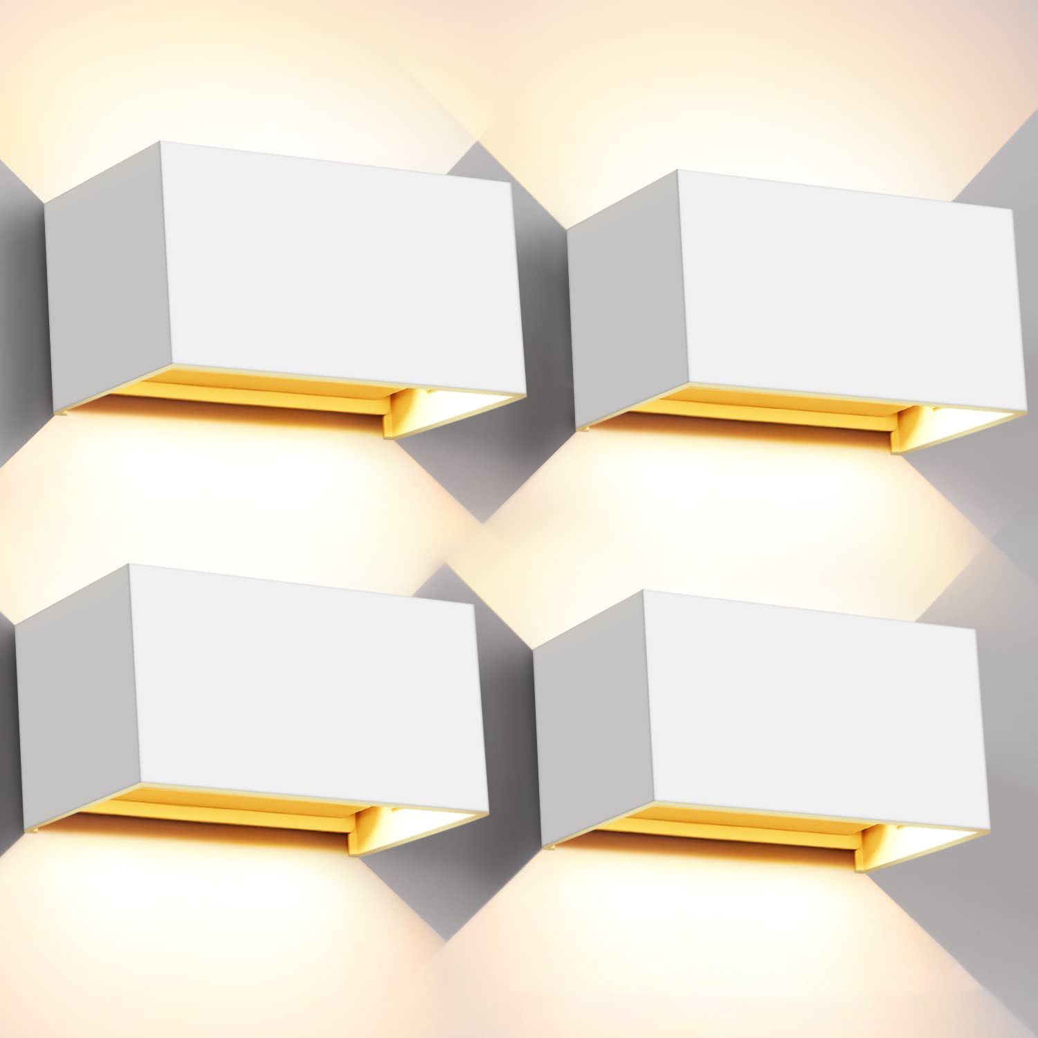 Aluminum Rectangular Patio Outdoor Light