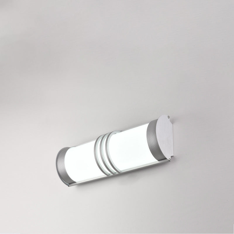 Acrylic Iron Half-Round Long Outdoor Light