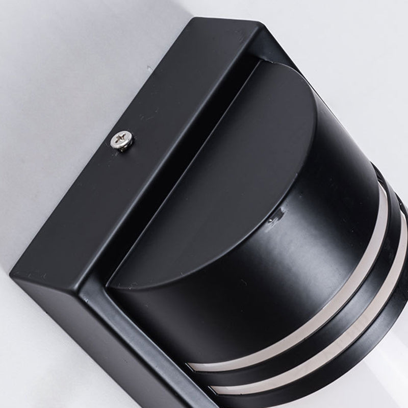 Acrylic Stainless Steel Rectangular Outdoor Light