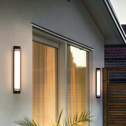 Acrylic Stainless Steel Rectangular Outdoor Light