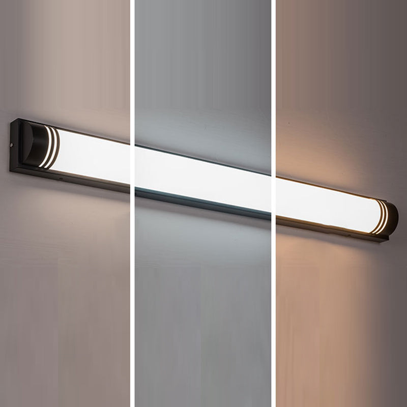 Acrylic Stainless Steel Rectangular Outdoor Light