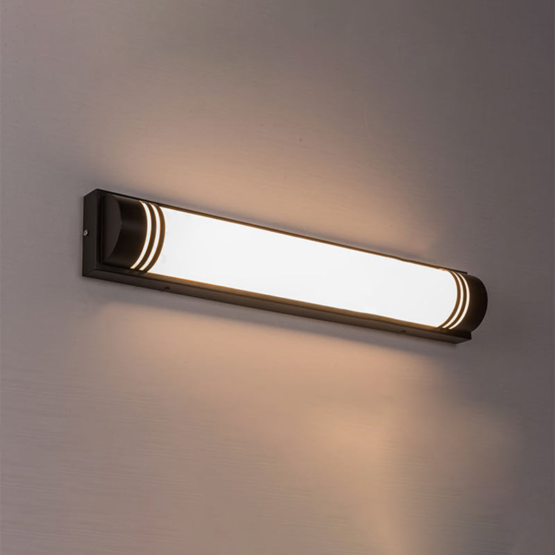 Acrylic Stainless Steel Rectangular Outdoor Light