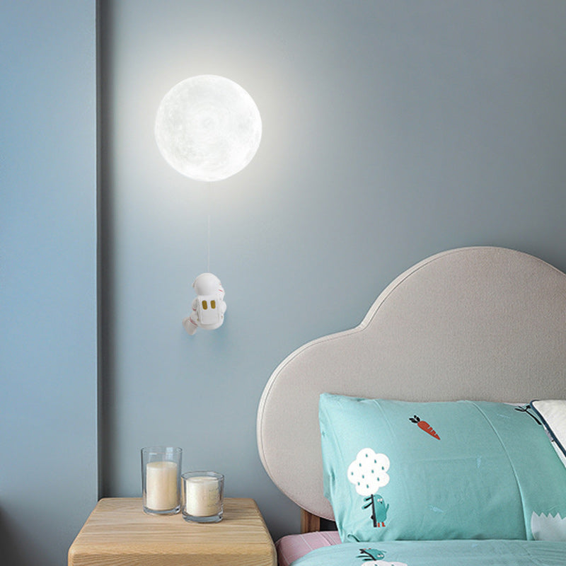 PLA Resin Iron Astronaut Wall Lamp