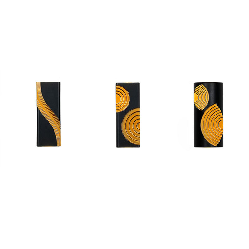 PC Aluminum Textured Rectangle Outdoor Light