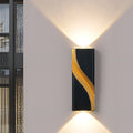 PC Aluminum Textured Rectangle Outdoor Light