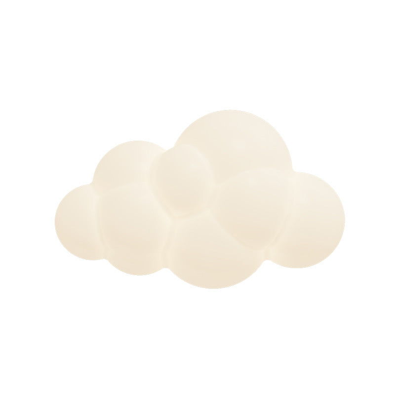 PE Iron Cloud-Shaped Bedroom Wall Lamp