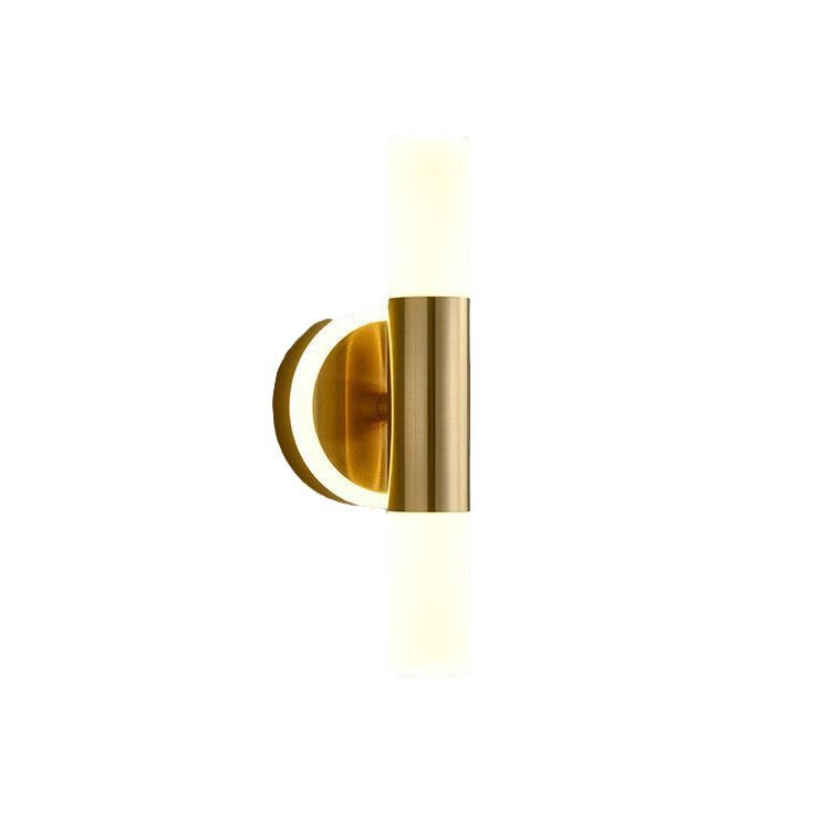 Acrylic Iron Round Cylinder Wall Lamp