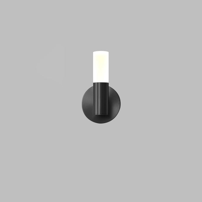 Acrylic Iron Round Cylinder Wall Lamp