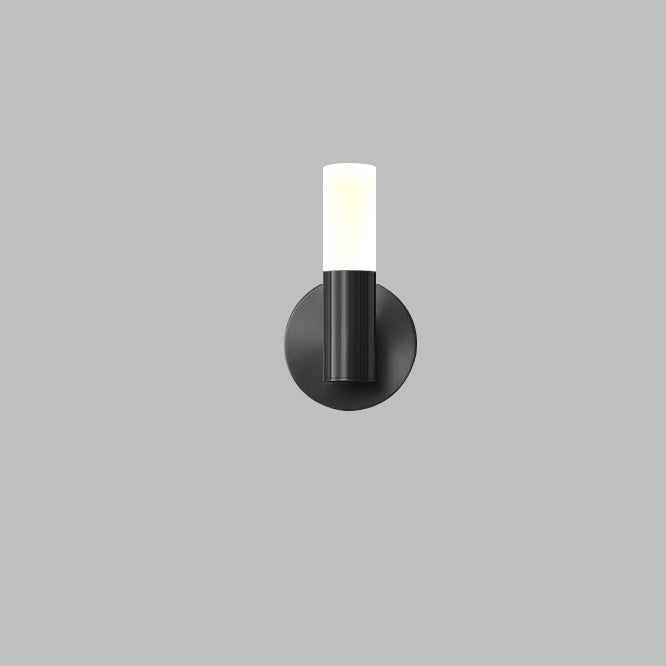 Acrylic Iron Round Cylinder Wall Lamp