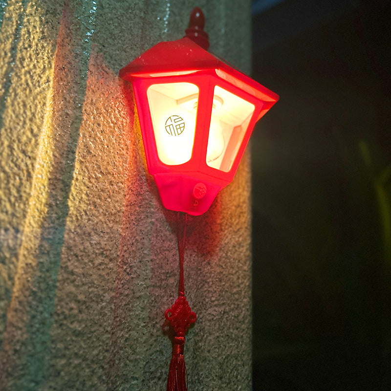 ABS Iron Fu Character Outdoor Light