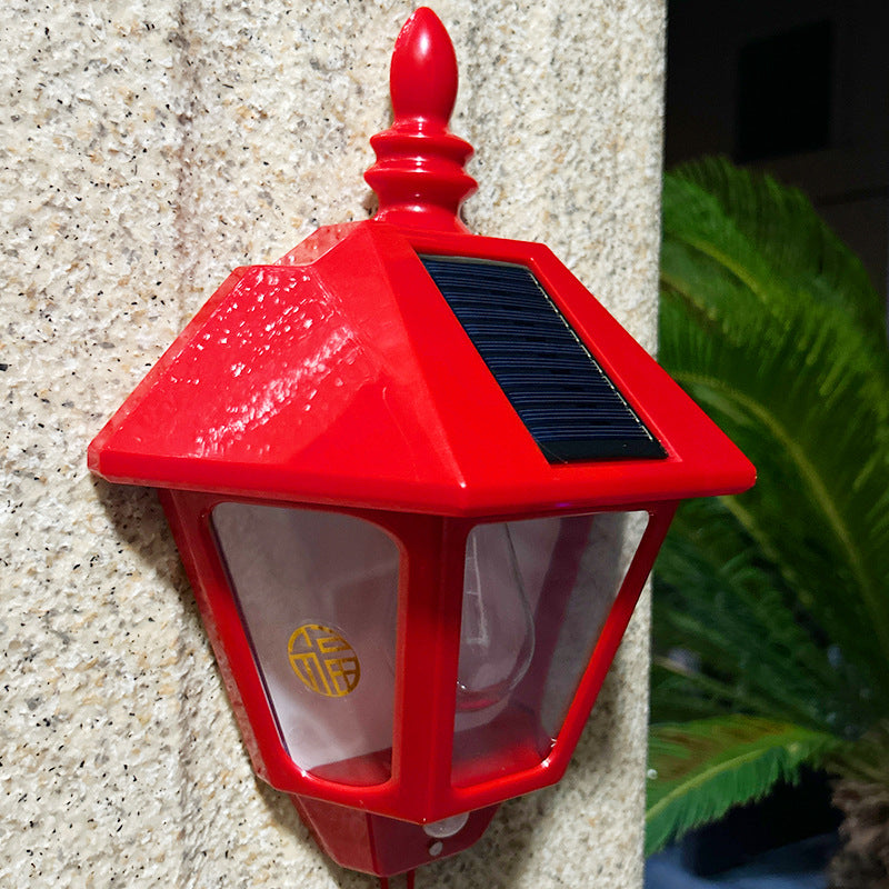 ABS Iron Fu Character Outdoor Light