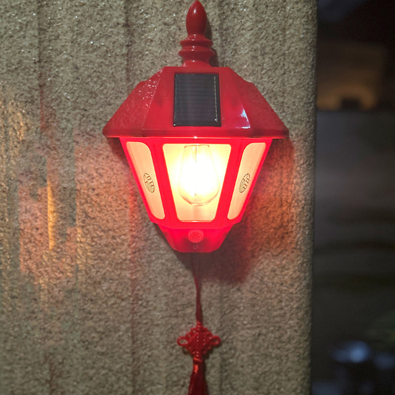 ABS Iron Fu Character Outdoor Light