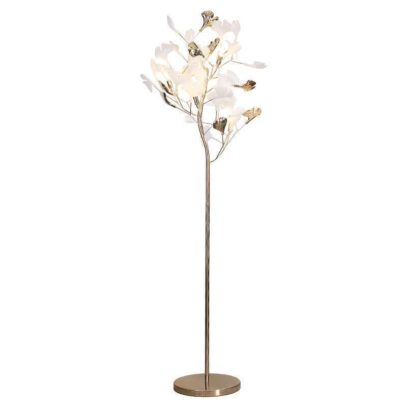 Contemporary Creative Metal Porcelain 5-Light Floor Lamp