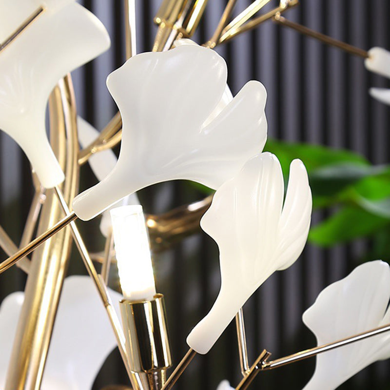 Contemporary Creative Metal Porcelain 5-Light Floor Lamp