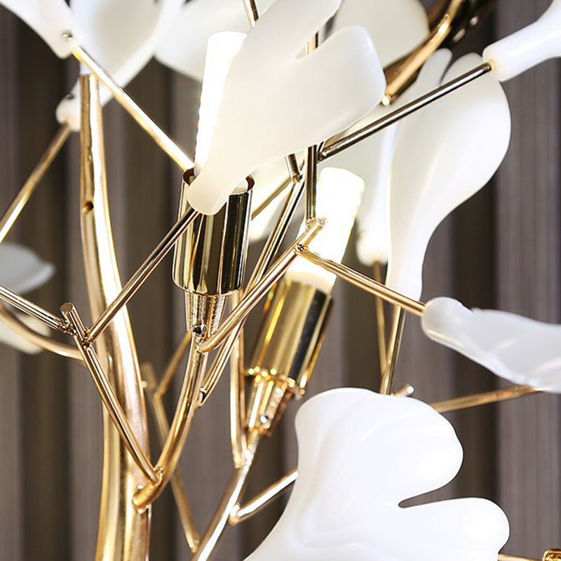 Contemporary Creative Metal Porcelain 5-Light Floor Lamp