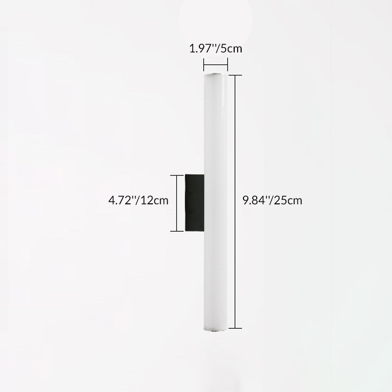 Acrylic Aluminum Cylindrical Strip Outdoor Light