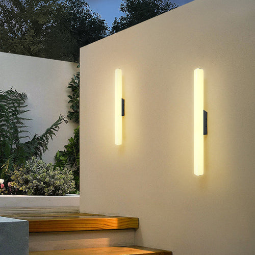 Acrylic Aluminum Cylindrical Strip Outdoor Light