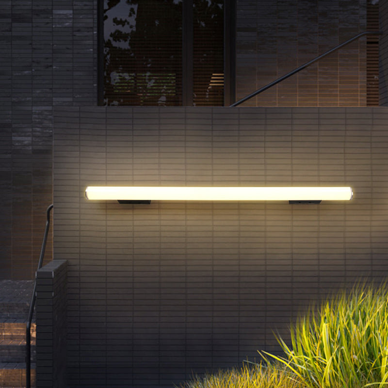Acrylic Aluminum Cylindrical Strip Outdoor Light