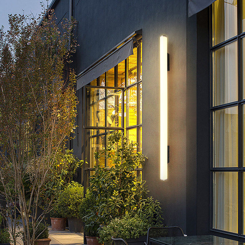 Acrylic Aluminum Cylindrical Strip Outdoor Light