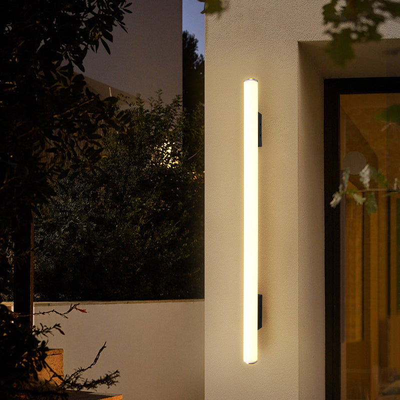 Acrylic Aluminum Cylindrical Strip Outdoor Light